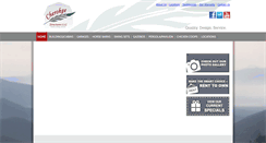 Desktop Screenshot of cherokeestoragebuildingsllc.com